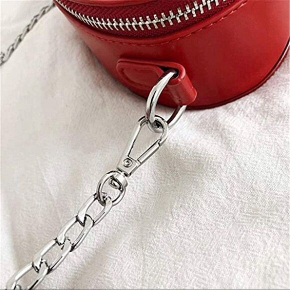 Red Heart Purse Handbag - Picture 5 of 7